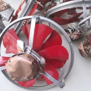 20 Inch Round Frame Silver Exhaust Fan