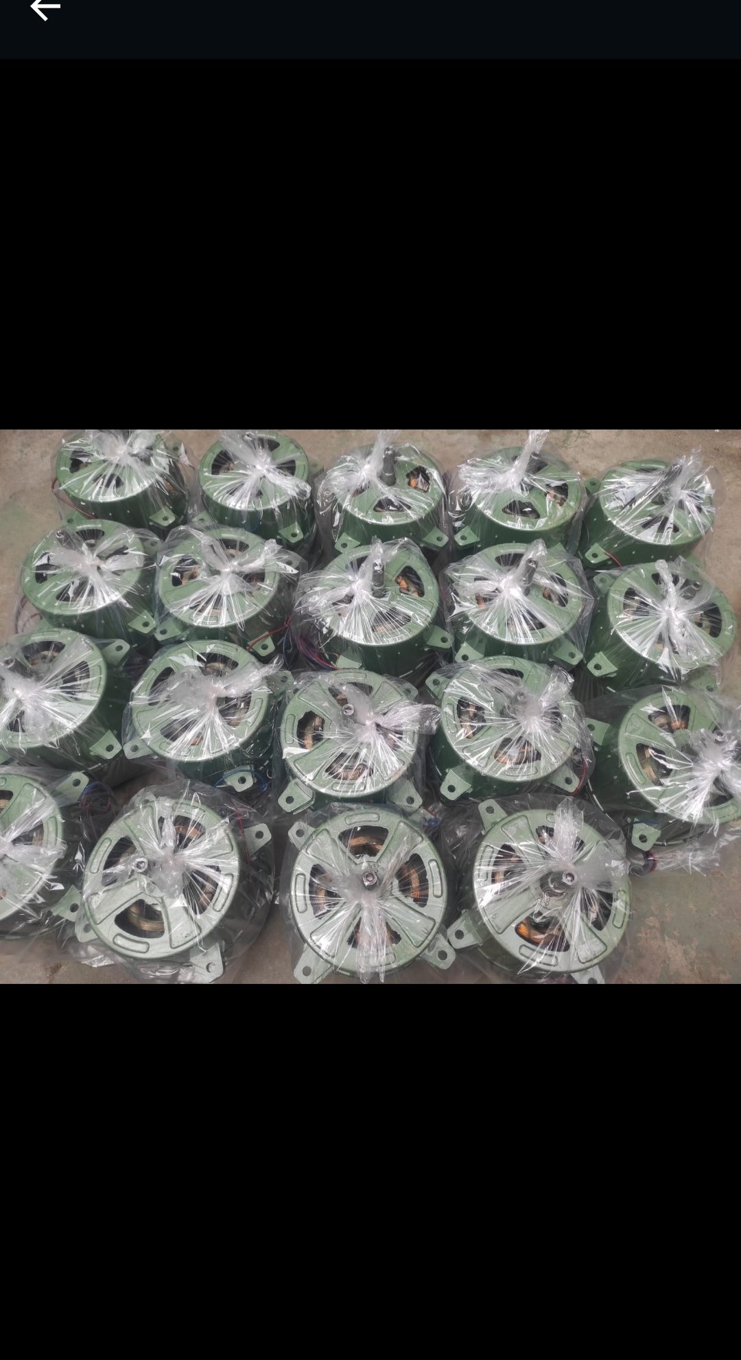 24 Inch Air Cooler Motor Copper