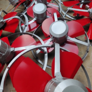 18 Inch Round Frame Silver Exhaust Fan